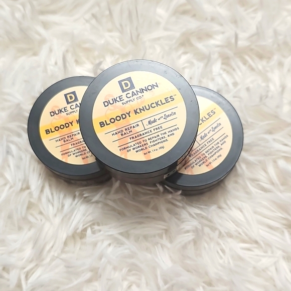 DUKE CANNON Bloody Knuckles Hand Repair Balm With Lanolin Fragrance Free - Picture 2 of 4